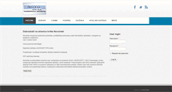 Desktop Screenshot of novointel.hr